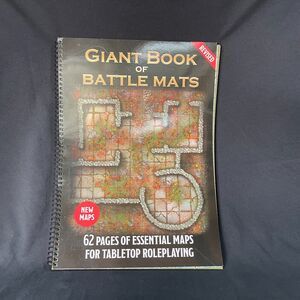 Loke Giant Book Of Battle Maps LBM037 Unused 62 Wipe Clean Maps